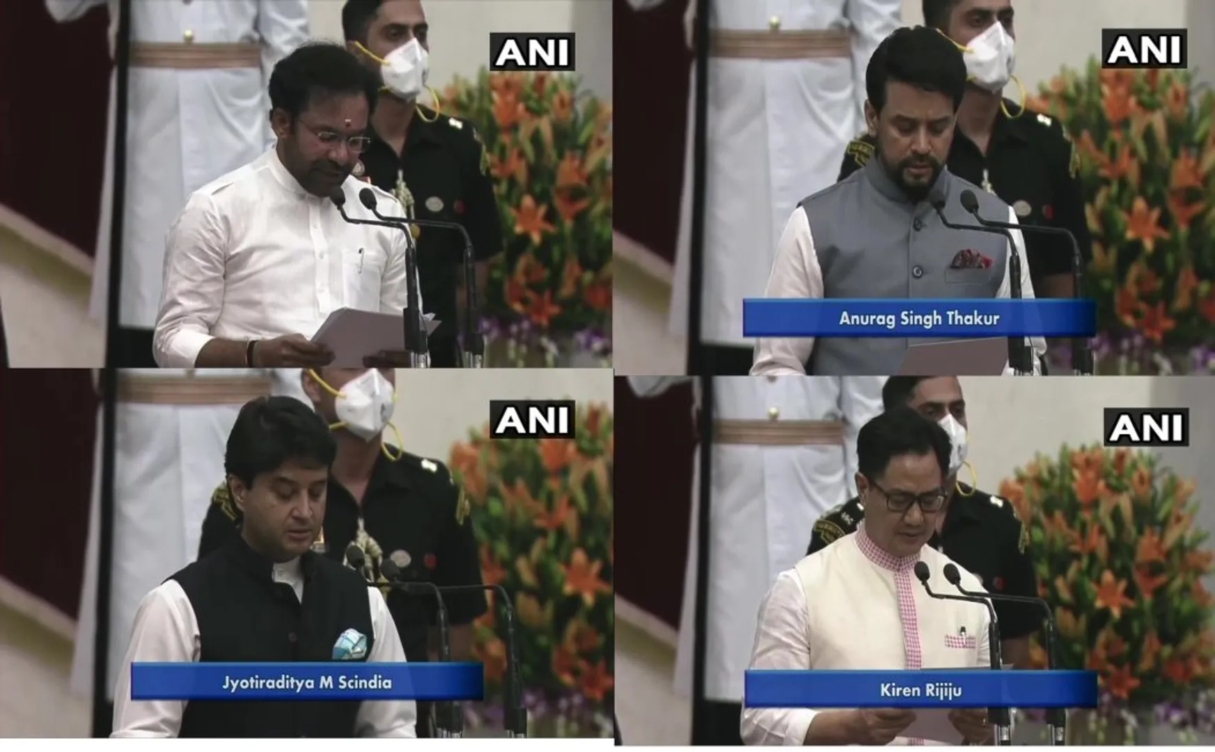 pm narendra modi cabinet ministers oath swearing in ceremony 